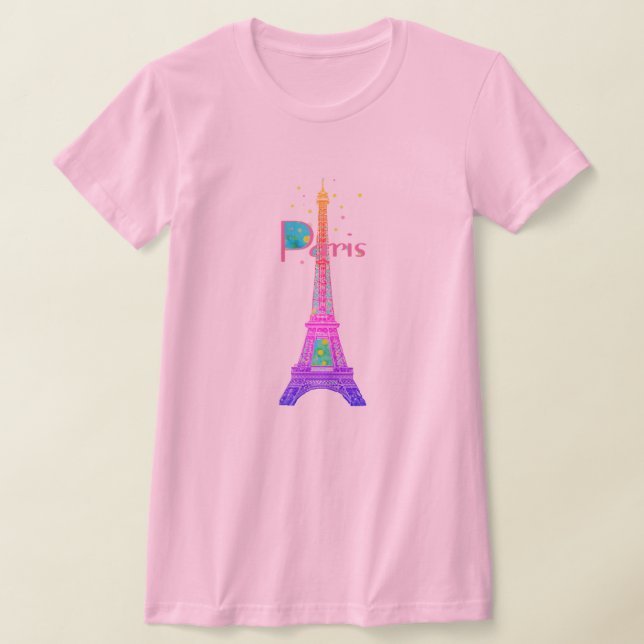 Camiseta Torre Eiffel de Paris (Postura )