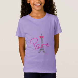 Camiseta Torre Eiffel de Paris, Arco rosa, Legal
