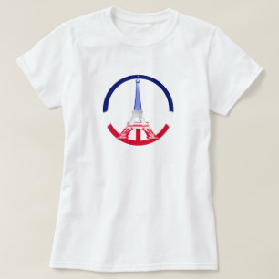 Camiseta Torre Eiffel de Paz de Paris