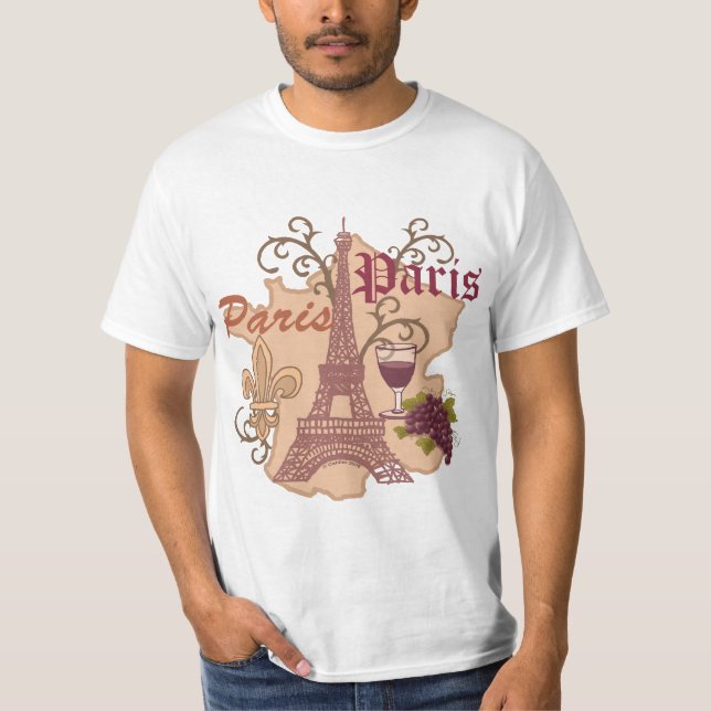 Camiseta Torre Eiffel França (Frente)
