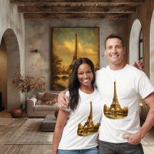 Torre Eiffel Meados do Século | Paris Retrô Vintag