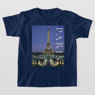 Camiseta Torre Eiffel Paris, França