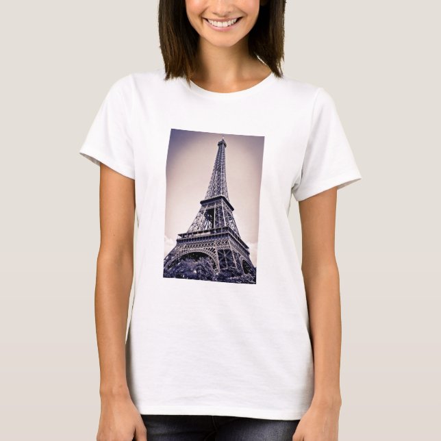 Camiseta Torre Eiffel, Paris, França (Frente)