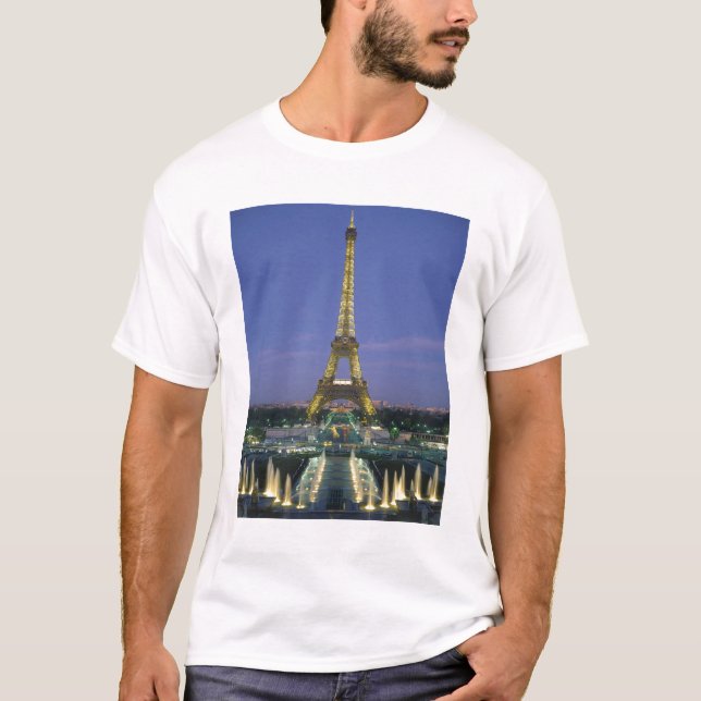 Camiseta Torre Eiffel, Paris, França 2 (Frente)