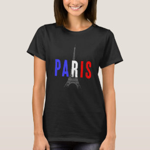 Camiseta Torre Eiffel Paris, França, Sinal De Amor De Fr