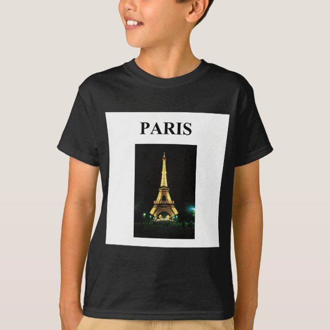 Camiseta torre Eiffel Paris france (Frente)
