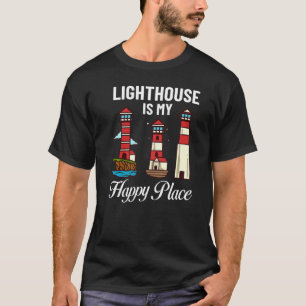 Camiseta Torre Farinha Praia Oceano Aspas Luz Lâmpada