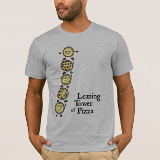 Camiseta Torre inclinada da pizza