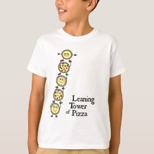 Camiseta Torre inclinada da pizza