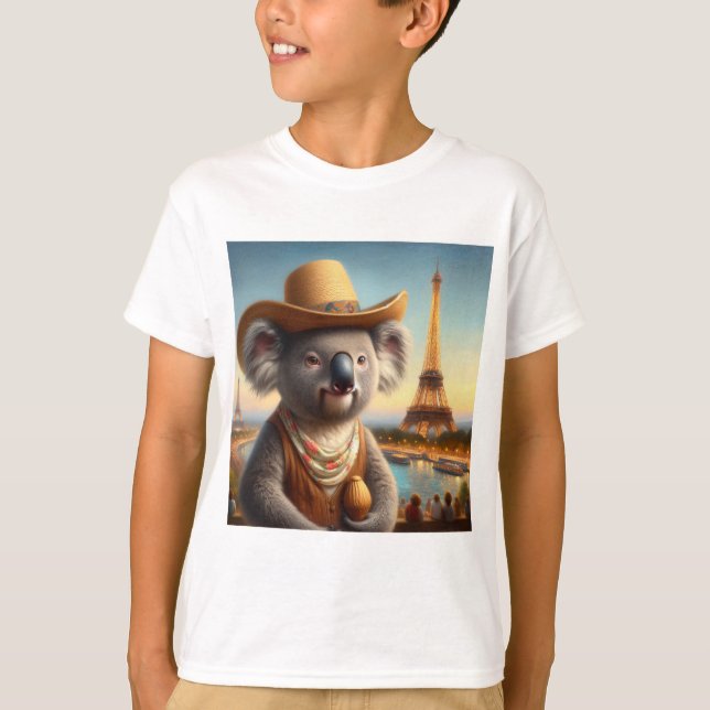 Camiseta Torre Koala Eiffel (Frente)