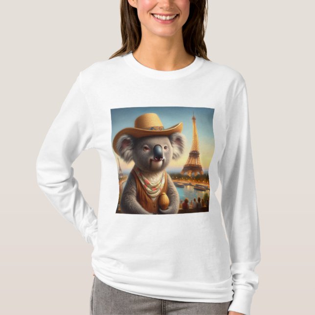 Camiseta Torre Koala Eiffel (Frente)