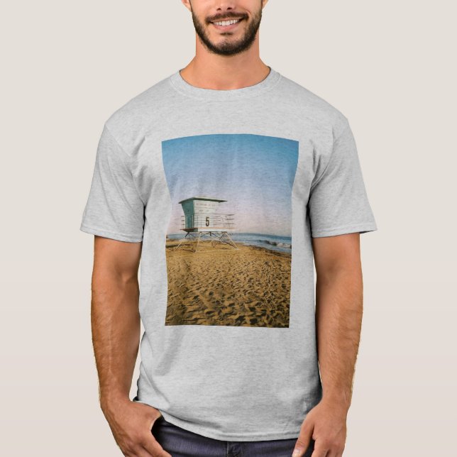 Camiseta Torre salva-vidas em Papais noeis Cruz (Frente)