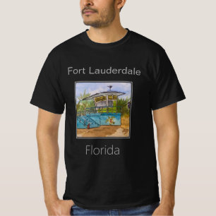 Camiseta Torre salva-vidas, Fort Lauderdale,