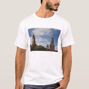 Camiseta Torre Spasskaya na Praça Vermelha, Moscou, Rússia
