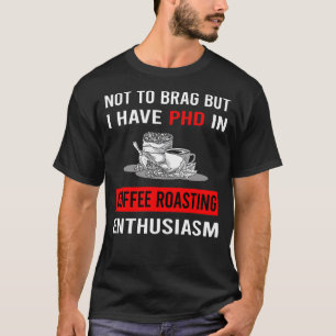 Camiseta Torrefação de café entusiasmo