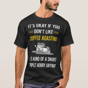 Camiseta Torrefação de Café para Pessoas Inteligentes