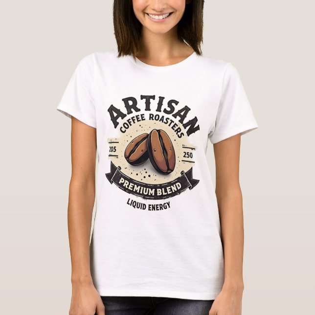 Camiseta Torrefadores de Café Artesanal - Mistura Premium V (Frente)