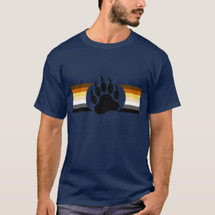 Camiseta Torres de Orgulho de Urso e faixas de Urso