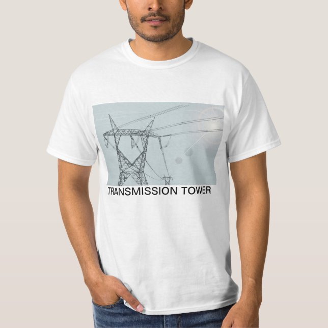 CAMISETA TORRES DE TRANSMISSÃO - TRANSMISSION TOWER (Frente)