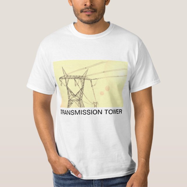 Camiseta Torres de Transmissão - Transmission Towers (Frente)