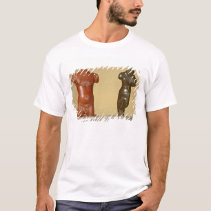 Camiseta Torso masculino do arenito vermelho e dançarino