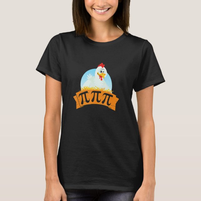Camiseta Torta De Frango Dia Do Pi Math 3.14 (Frente)