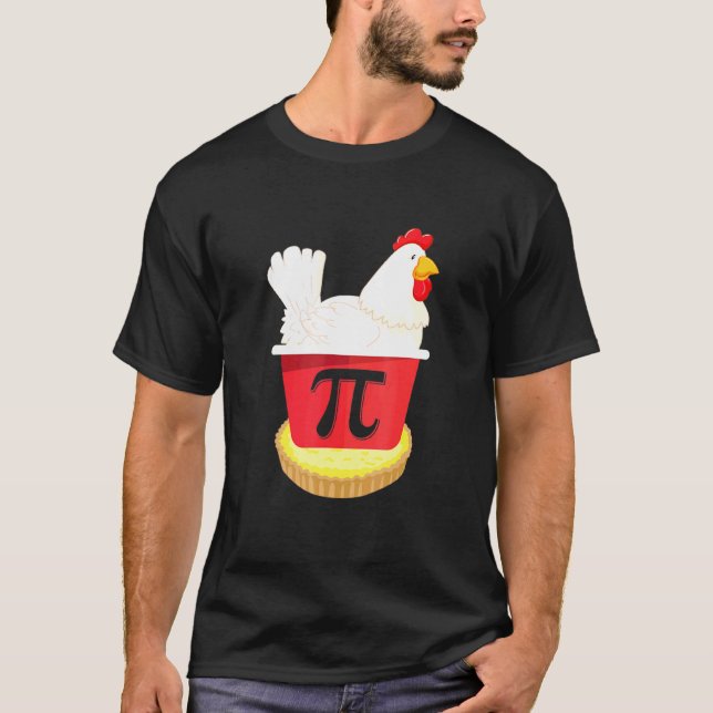 Camiseta Torta De Frango Dia Do Pi Professor Nerd Geek (Frente)