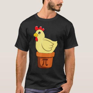 Camiseta Torta De Frango Potencial Dia De Matemática