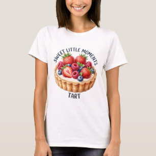Camiseta Torta de Frutas com Frutas Vermelhas Momentos Doce