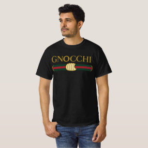 Camiseta Torta de gnocchi engraçada Gangue de Massa