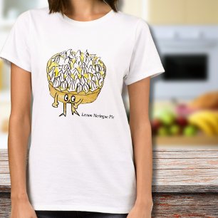 Camiseta Torta de Limão com Merengue Engraçada Humor de Sob