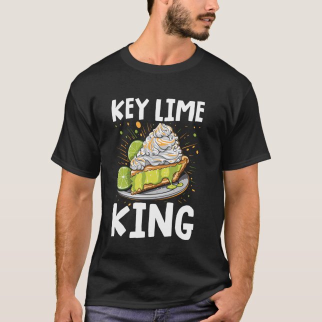 Camiseta Torta de Limão Key Key Lime King (Frente)