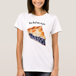 Camiseta Torta de Mirtilo