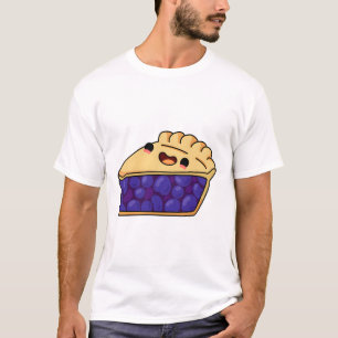 Camiseta Torta de Mirtilo Kawaii
