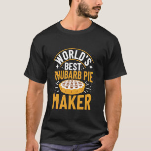 Camiseta Torta De Ruibarbo - Melhor Fabricante De Torta De