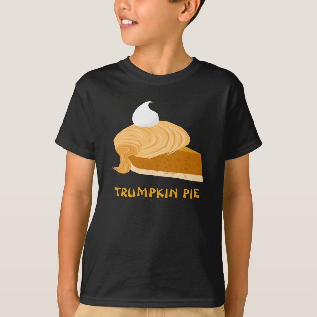 Camiseta Torta engraçada de Donald Trump Trumpkin (Frente)