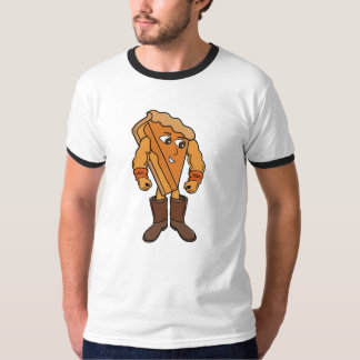 Camiseta Torta Forte Usando Botas