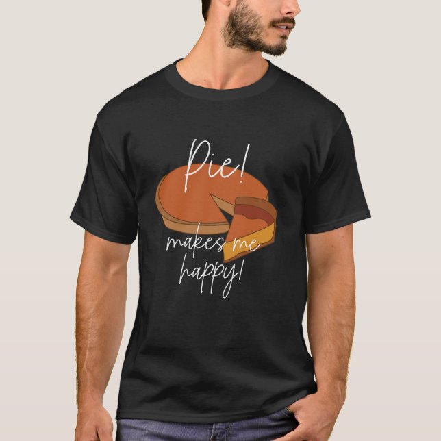 Camiseta Torta Me Faz Feliz Torta (Frente)