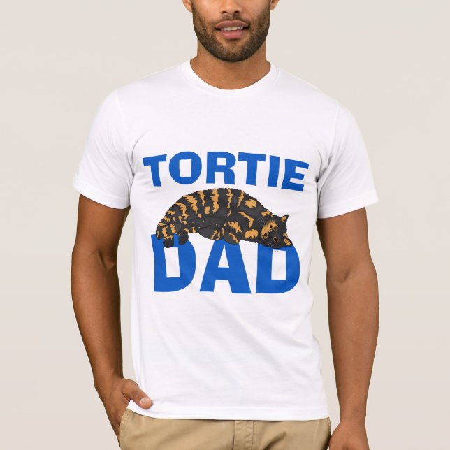 CAMISETA TORTIE CAT PAI T-SHIRTS (Frente)