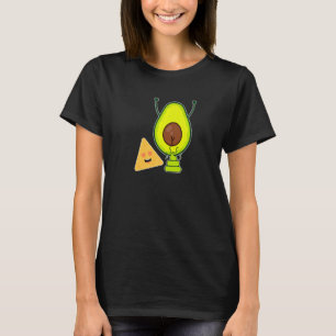Camiseta Tortilla Chip Guacamole Poop Pooping Avocado Vegan