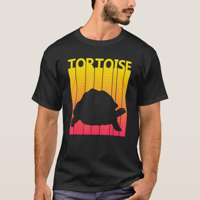 Camiseta Tortoise Animal Retro Costume (Frente)