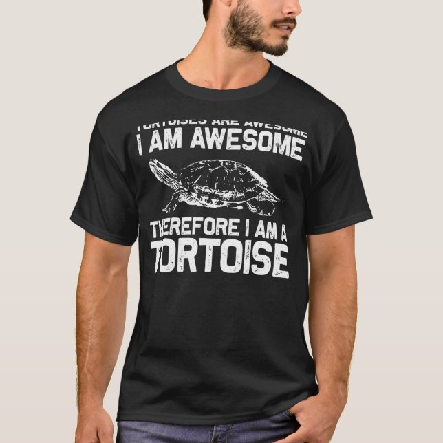 Camiseta Tortoise Designs For Men Women Turtle Terrapin   (Frente)