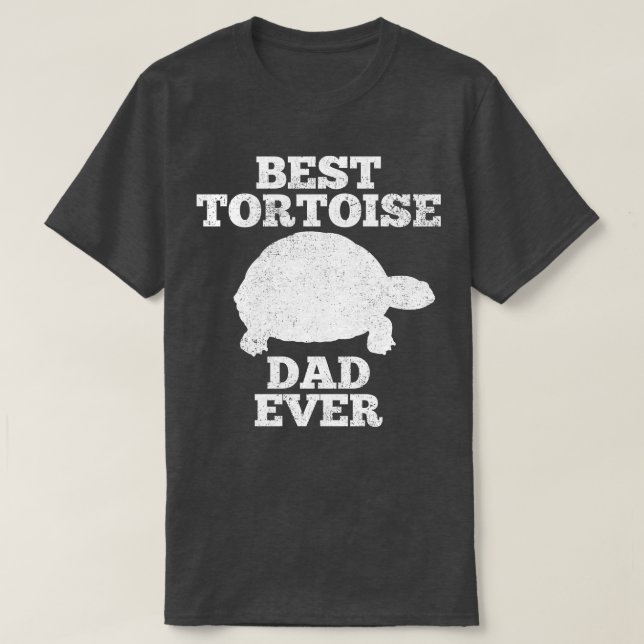 Camiseta Tortoise Pai Padre Dia de os pais (Frente do Design)