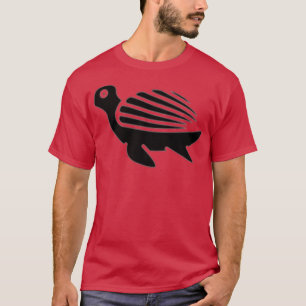 Camiseta Tortoise Senhoras do mar Natureza ao ar livre Vint