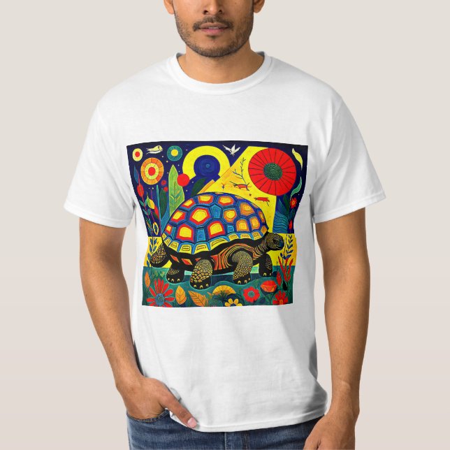 Camiseta Tortoise vai andando (Frente)