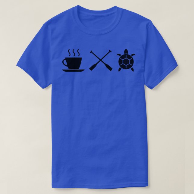 Camiseta Tortoises De Café (Frente do Design)