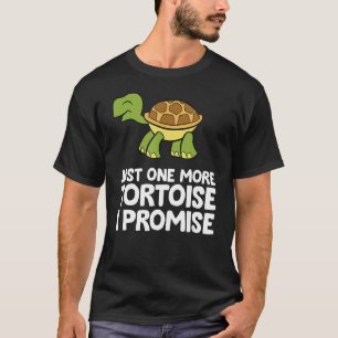 Camiseta Tortos Como Animais De Companhia Só Mais Uma Tortu