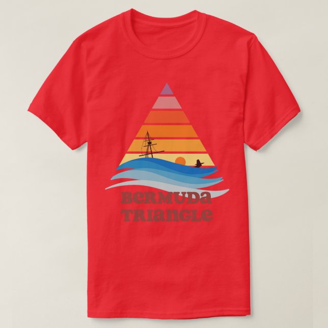 Camiseta Torturador de Triângulo das Bermudas (Frente do Design)