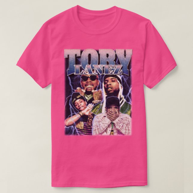 Camiseta Tory Lanez HipHop Vintage (Frente do Design)