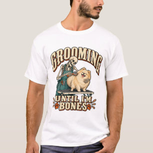 Camiseta Tosa Até Ficar em Ossos Tosa de Cão Engraçada